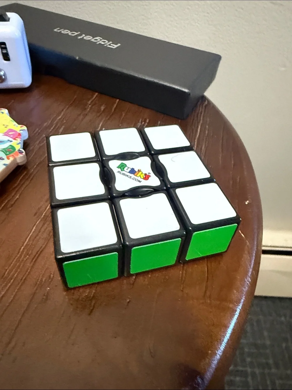 Fidget Toy Bundle with Rainbow Pin Toy, Rubik’s Puzzles, Magnetic Pen